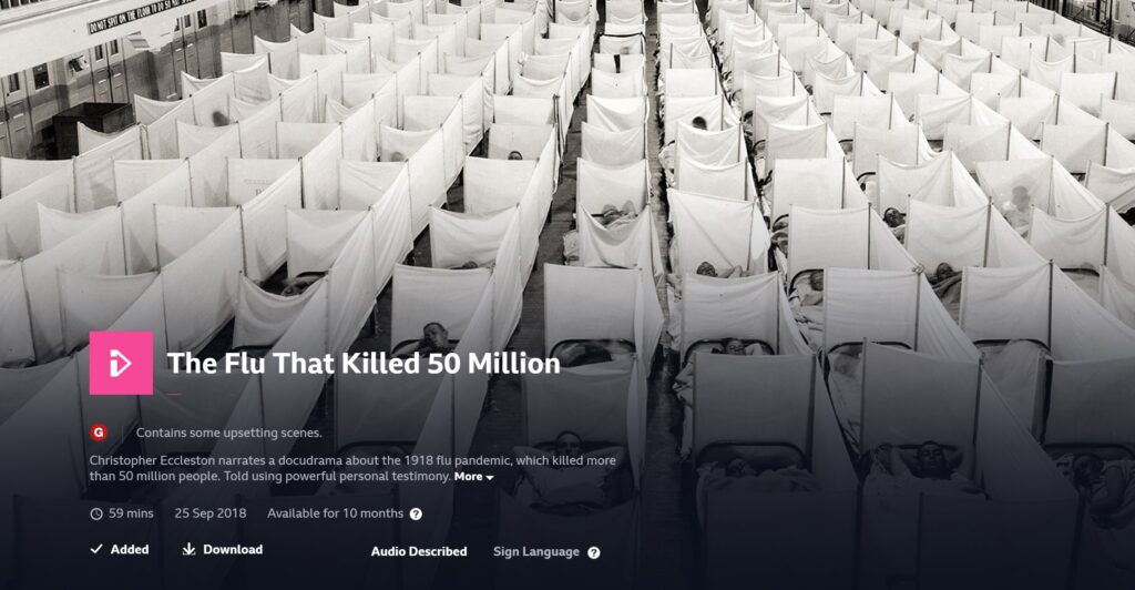 The Flu that Killed 50 Million