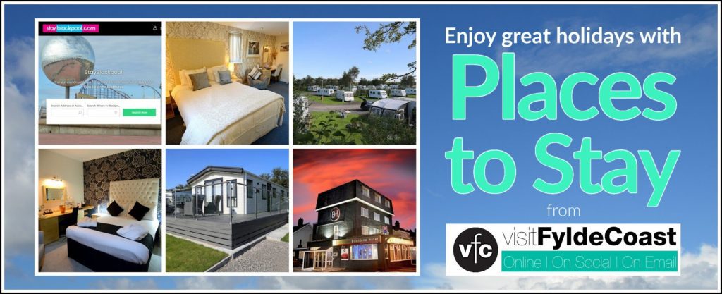 Book your next holiday in the area, with Visit Fylde Coast
