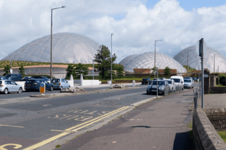 How Eden Project North will look from the road