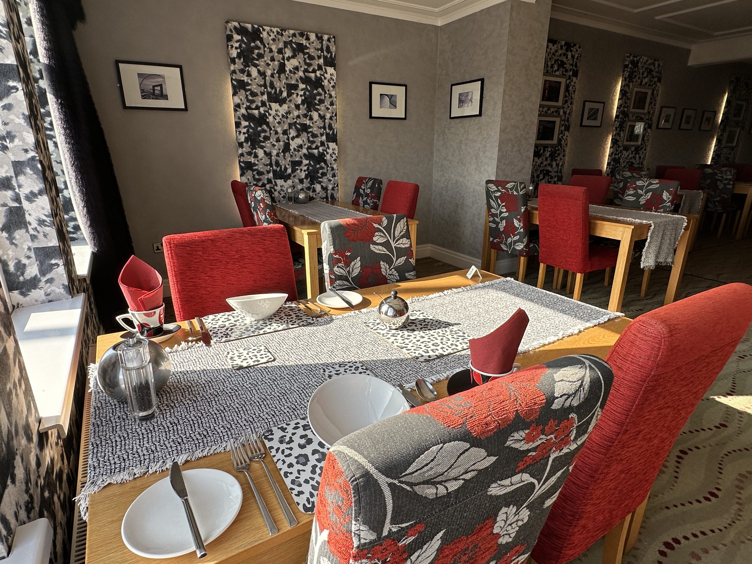Dining room at Number One South Beach