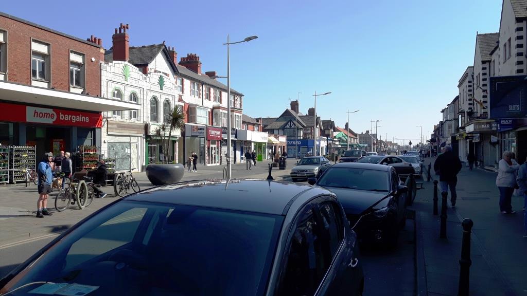 A very quiet Victoria Road West for a sunny Friday morning in March