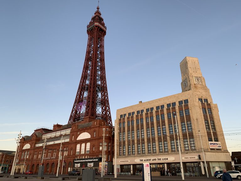 Blackpool Tower and Woolworths Building