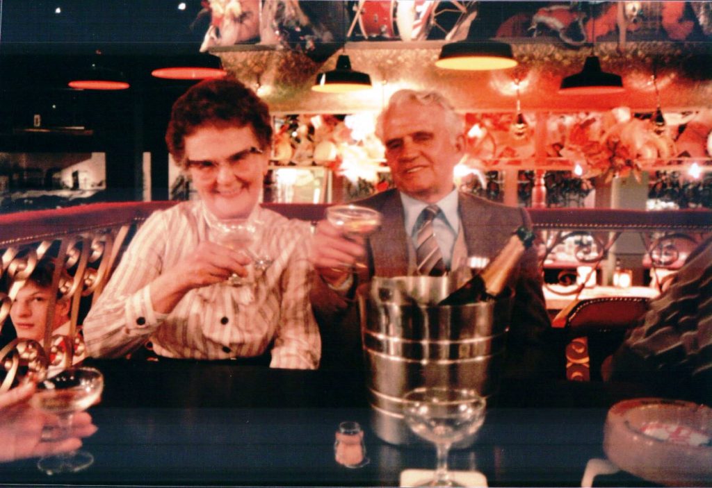 Mum and dad on their Golden Wedding Anniversary