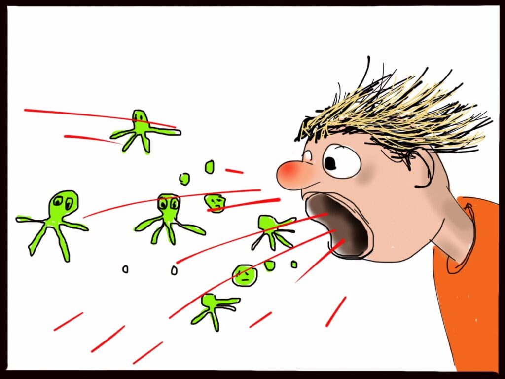 VE Day and Coronavirus coughs with Chrissie Blogger