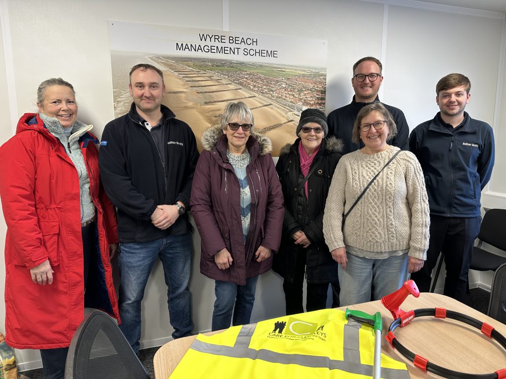Donation of litter picking equipment to Care for Cleveleys