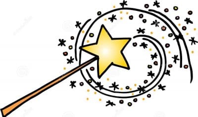 As if someone had waved a magic wand...