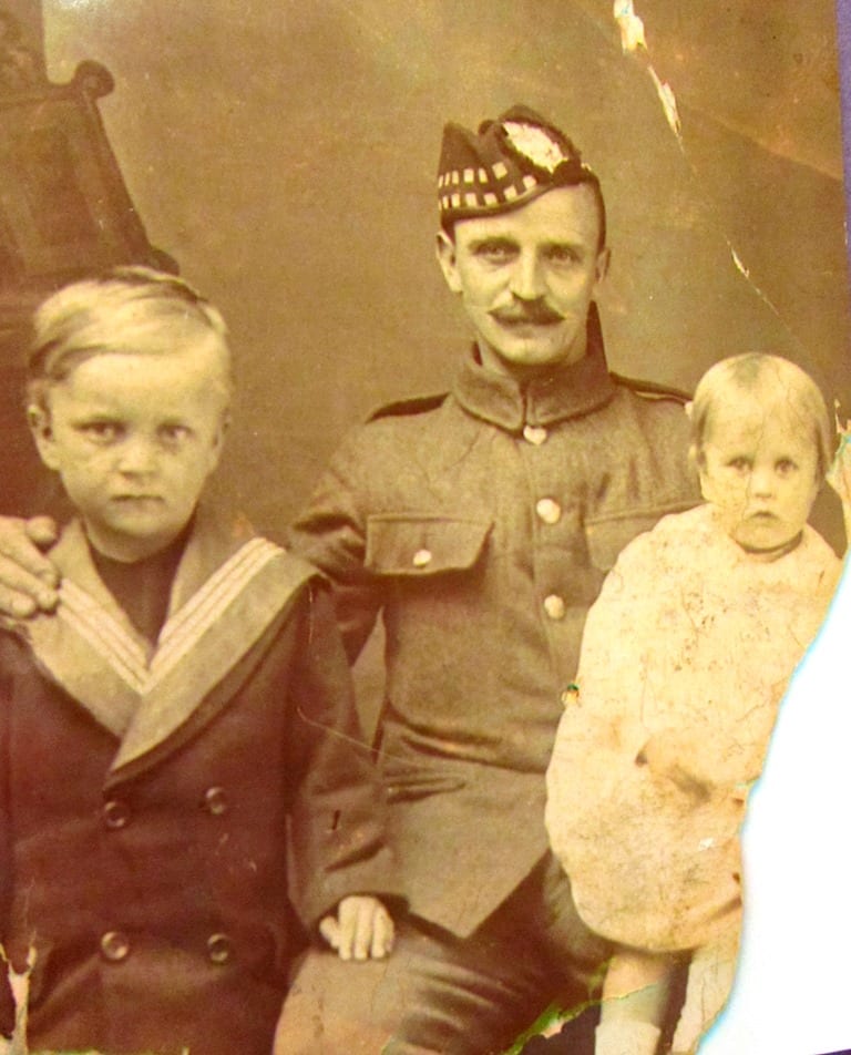 Richard Bishop, the grandad I never knew, Chrissie's War