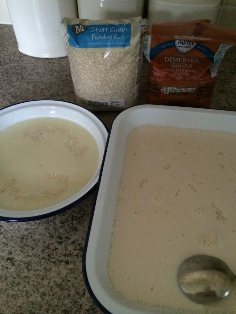 Assembled ingredients, ready to cook