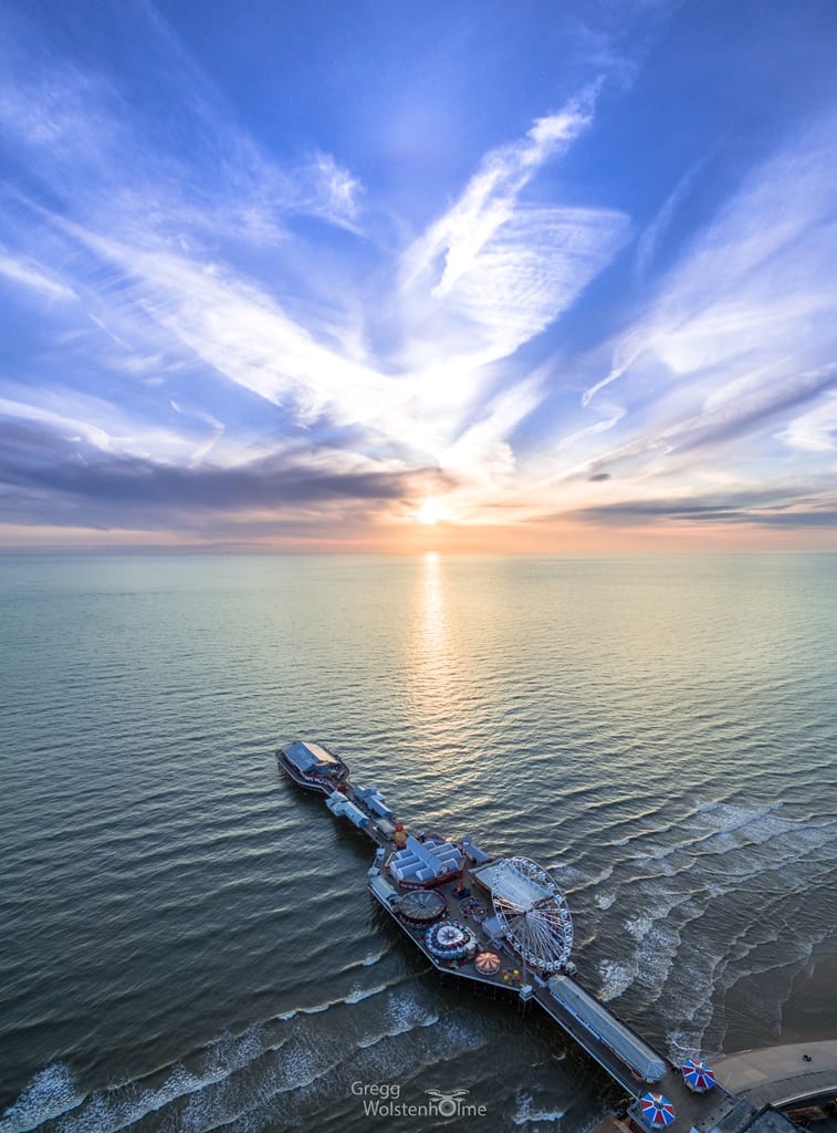 Fylde Coast by drone