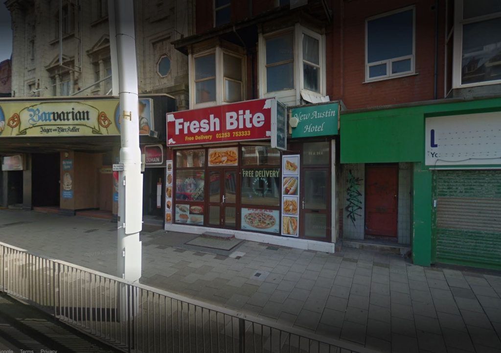 New Austin Hotel Blackpool. Google Street View