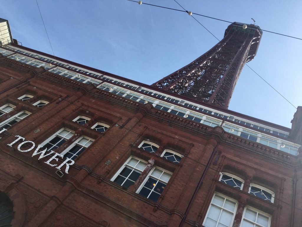 Blackpool Tower on it's 125th Birthday