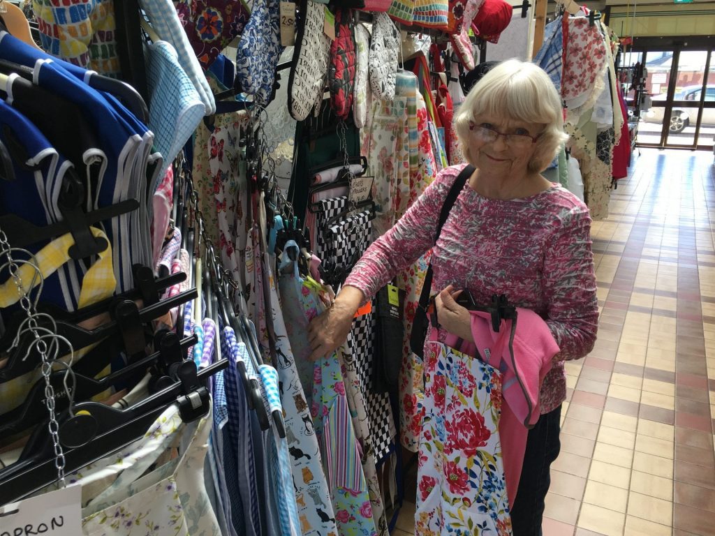 A mooch to Fleetwood market for new pinnies