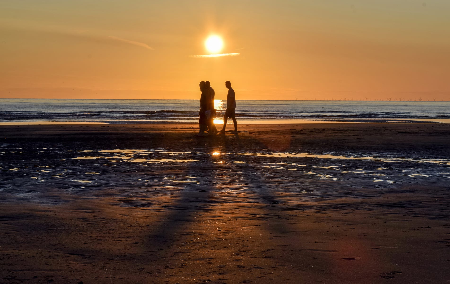 Sunsets over the Sea