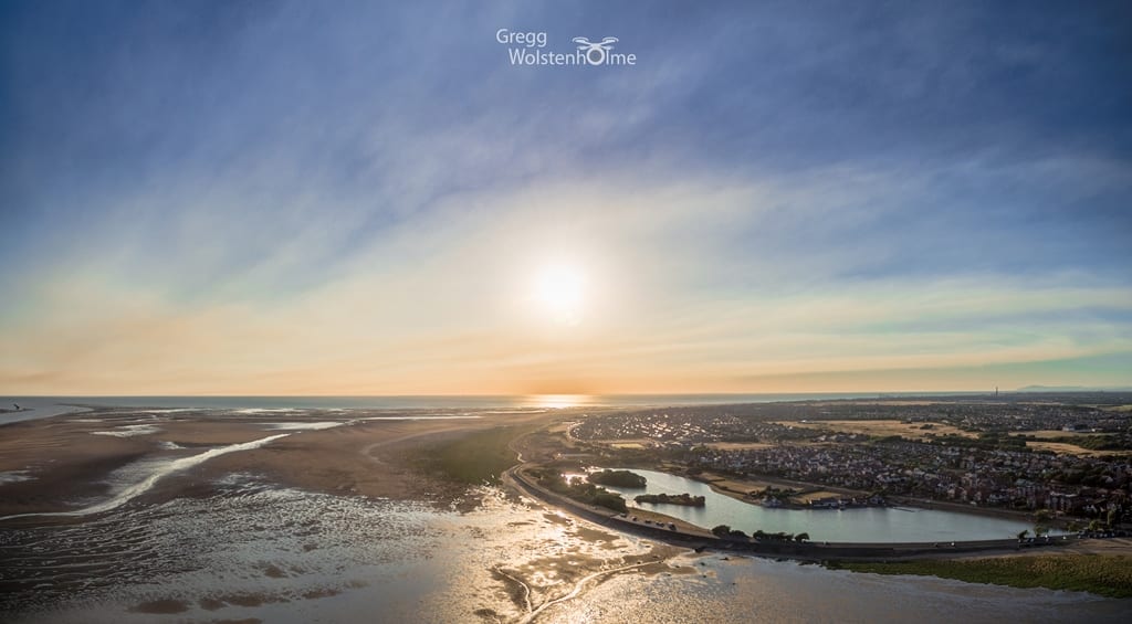 Fylde Coast by drone