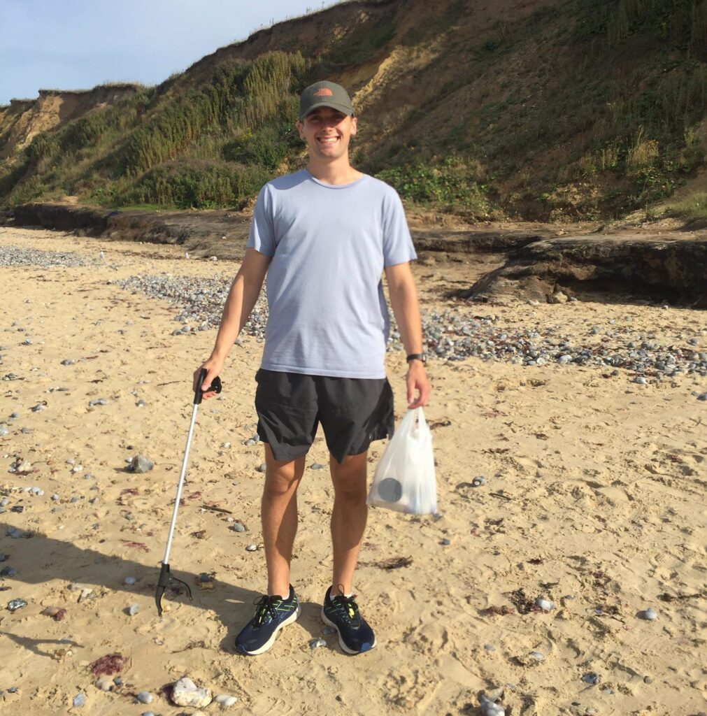 Joseph Earl, PhD student at Lancaster University, working on Coast Watchers