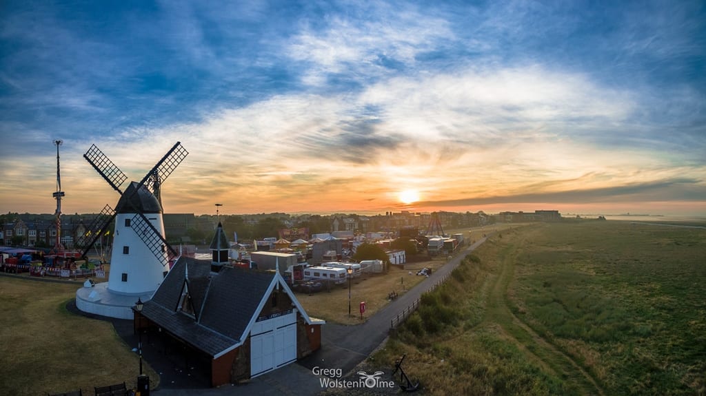 Fylde Coast by drone