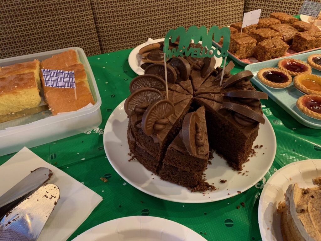 Delayed posting - Macmillan coffee morning at The Dickens