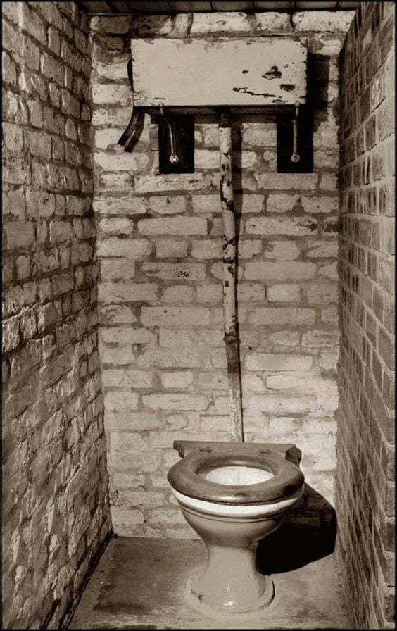 Do you remember the outside toilet?