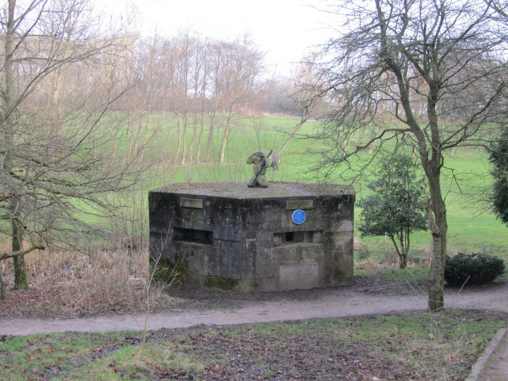 Pillbox in Salisbury Woodlands, Blackpool