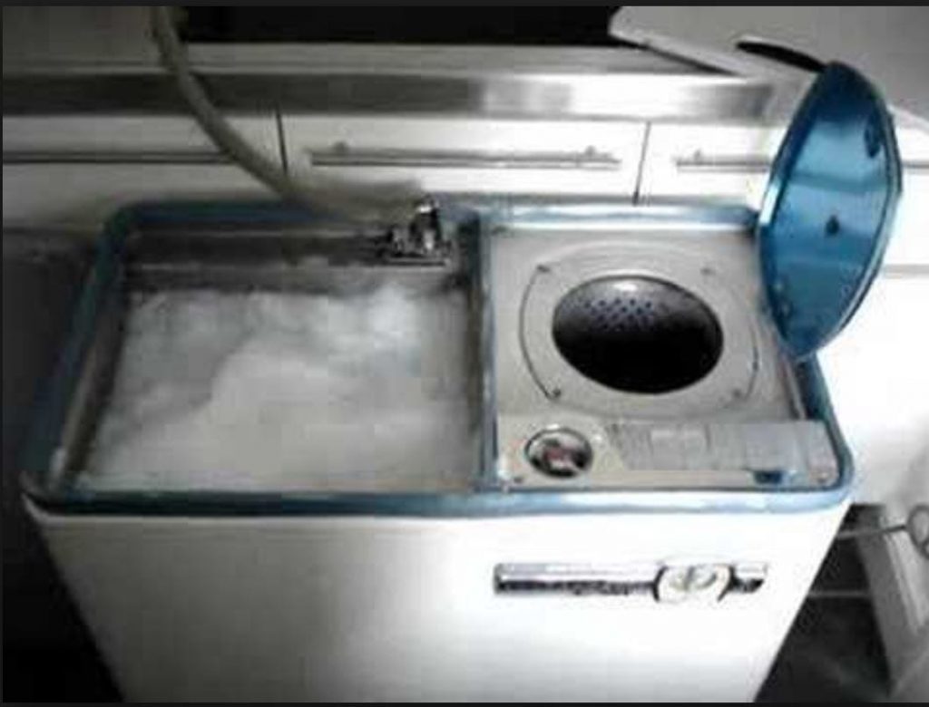Twin tub washing machine. Washday wander down memory lane