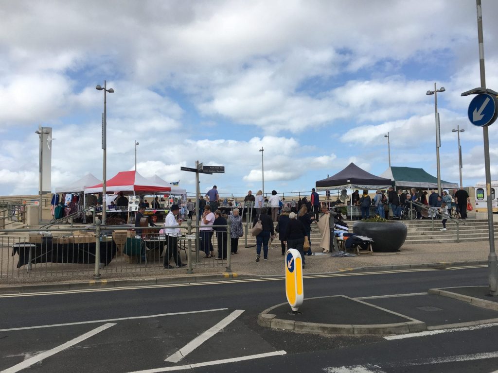 The first new market at Cleveleys
