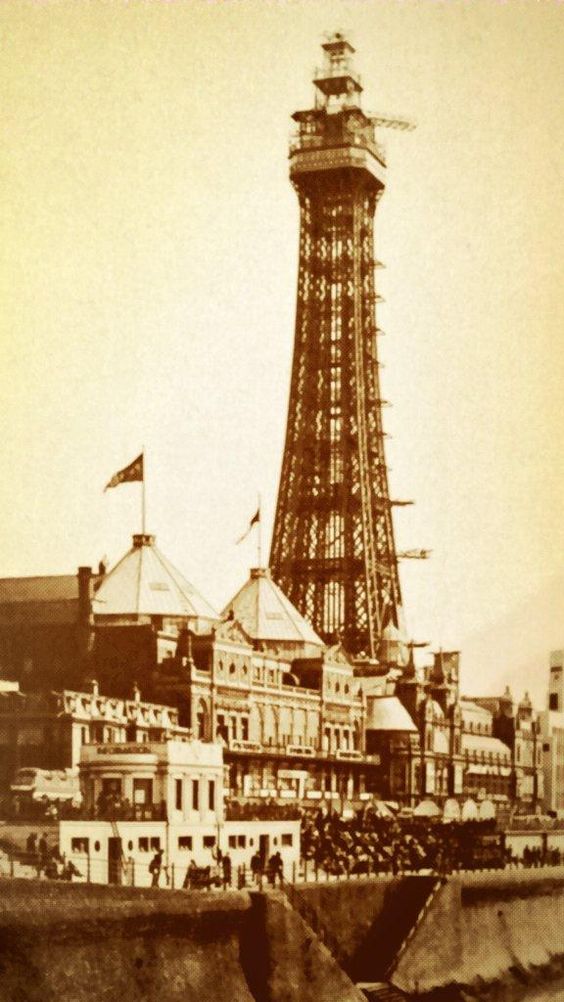 The Blackpool Tower used as a radar station