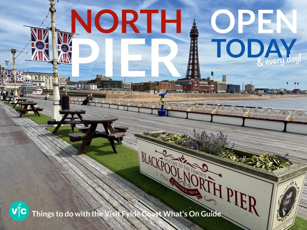 North Pier is Open Today!