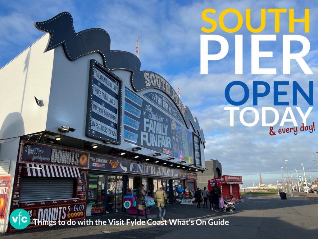 South Pier is Open Today!