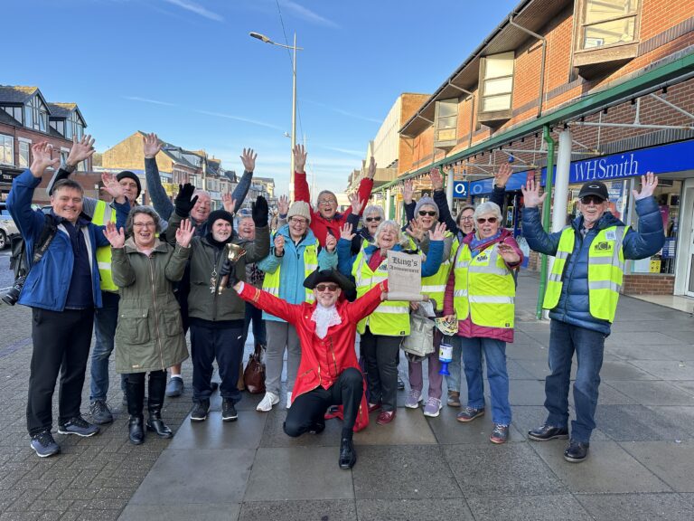 Care for Cleveleys, recipients of King's Award for Voluntary Service