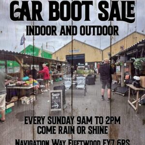 Enjoy a browse and bag a bargain - go along to Fleetwood Indoor & Outdoor Car Boot Sale - this week and every week.
