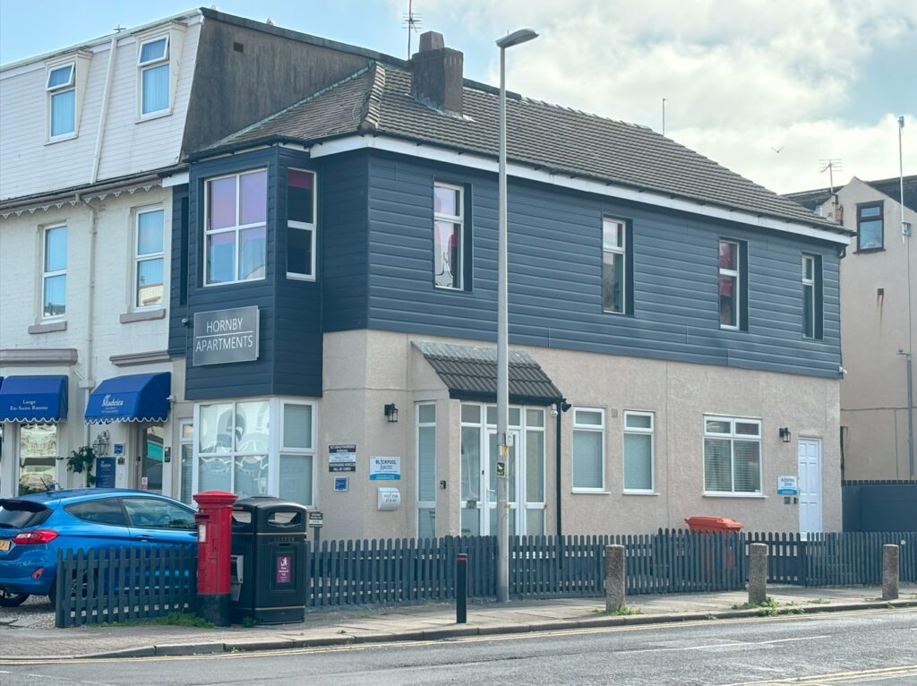 Hornby Apartments at Hornby Road Blackpool