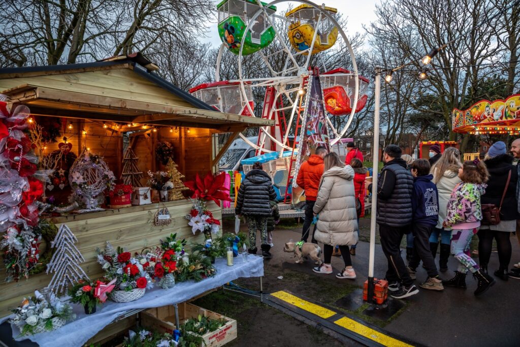 Christmas Market Ashton Gardens St Annes