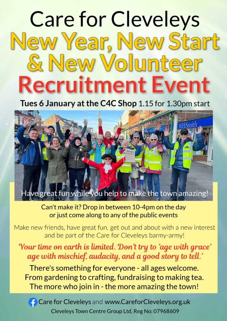 Care for Cleveleys Recruitment Event