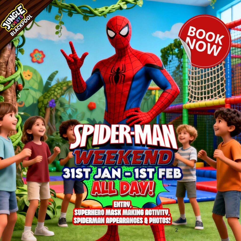 Spiderman Weekend at Jungle World!