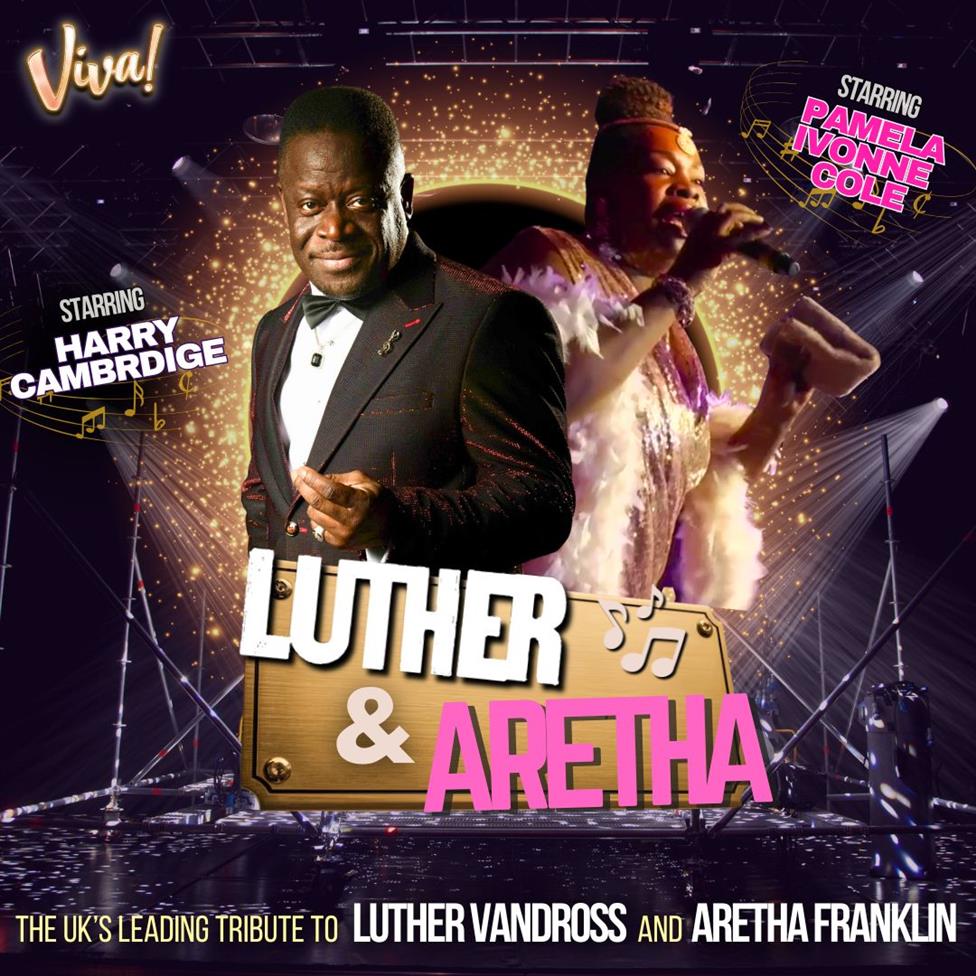 Luther UK & Aretha Franklin - at Viva Blackpool