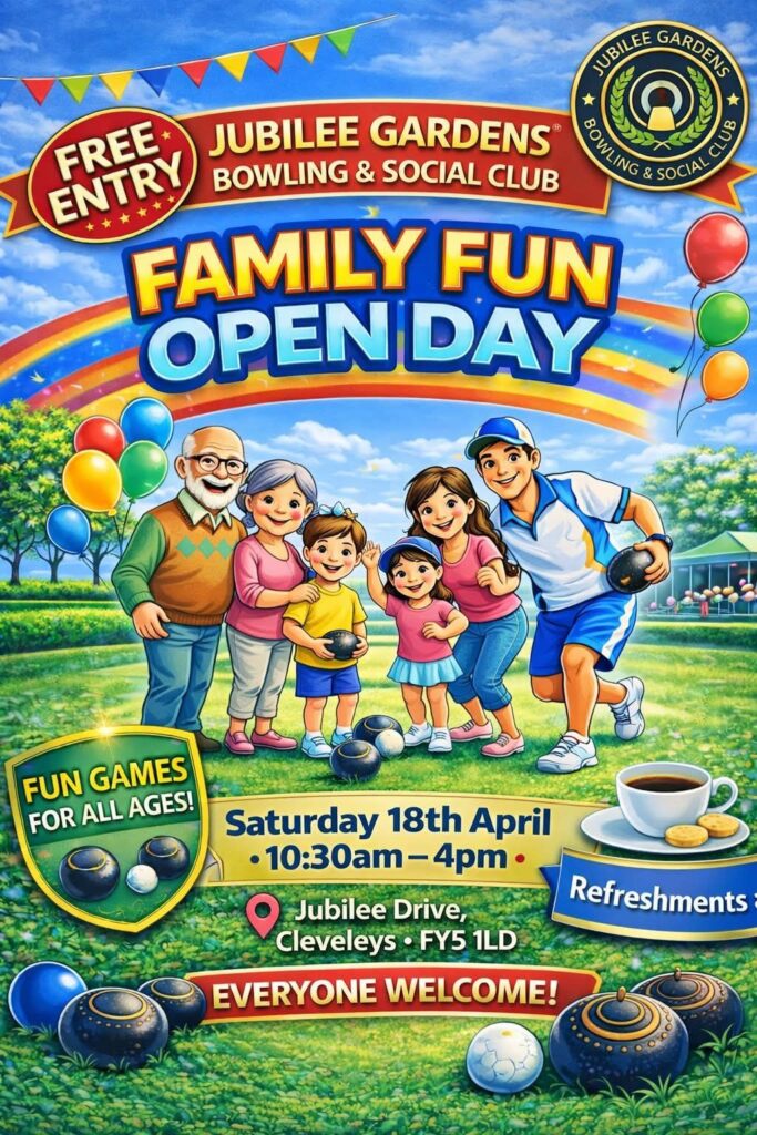 Jubilee Gardens Bowling Club Family Fun Open Day