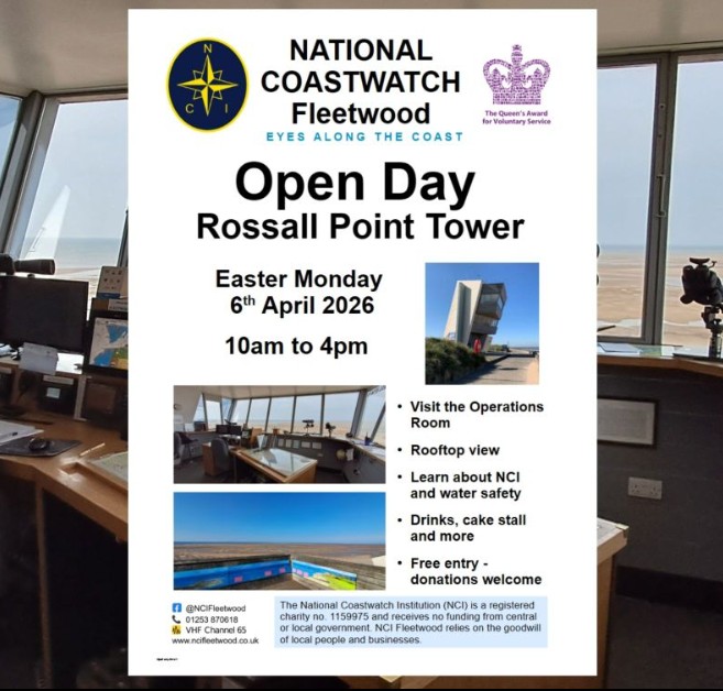 Open Day at Rossall Point Tower