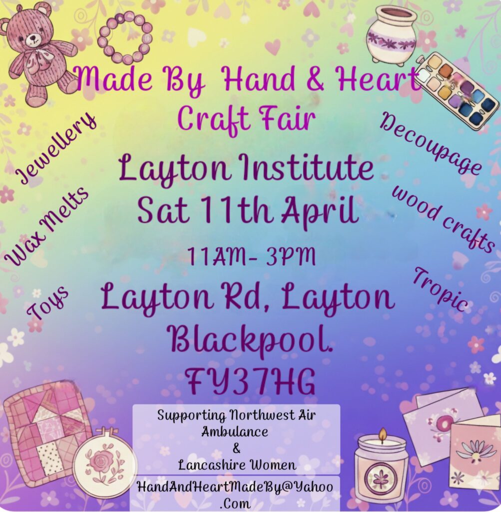 Made by Hand and Heart Craft Fair