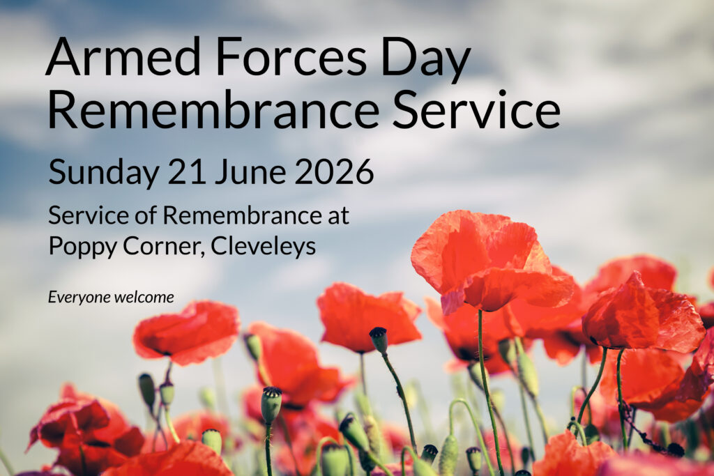 Armed Forces Day Remembrance Service in Cleveleys