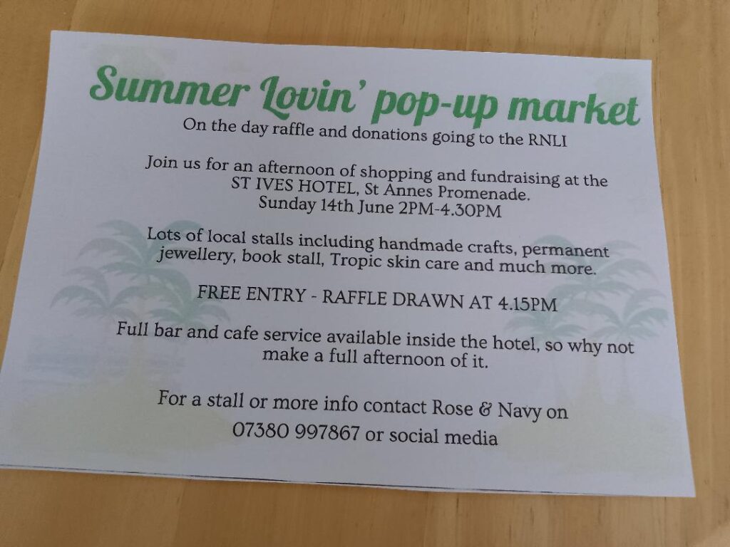 Summer Lovin' Pop Up Market