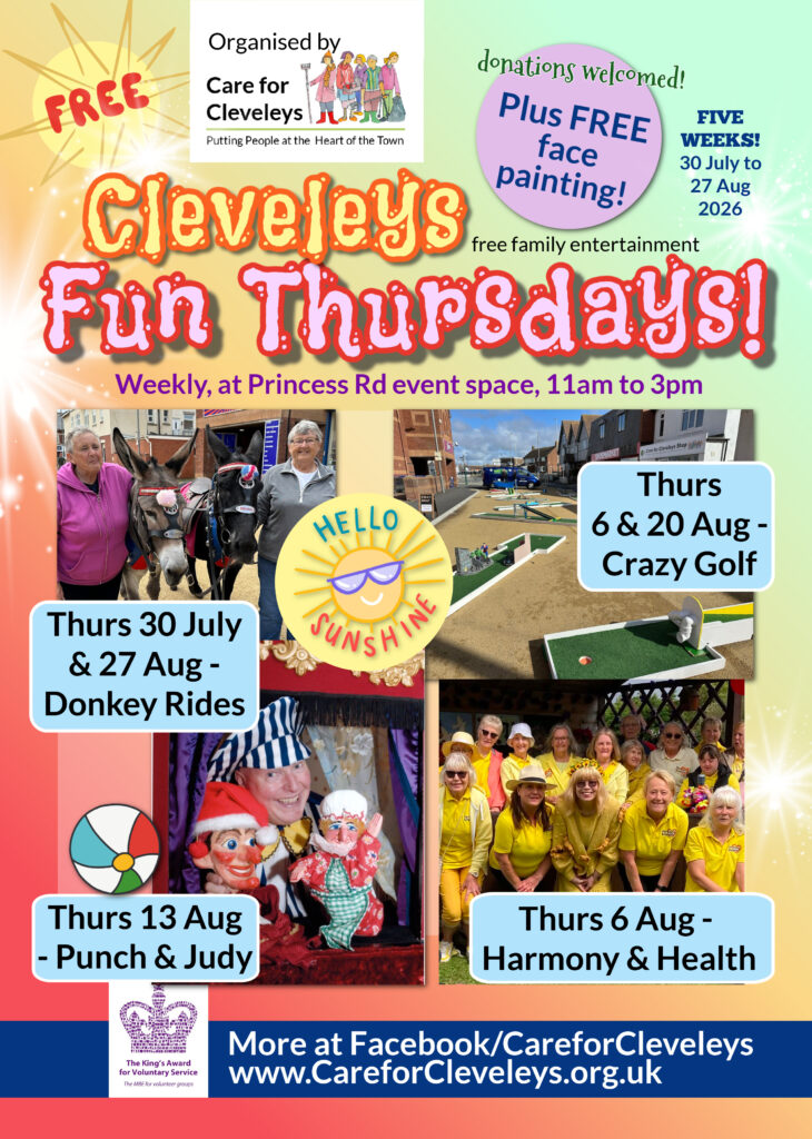 Cleveleys Fun Thursdays!
