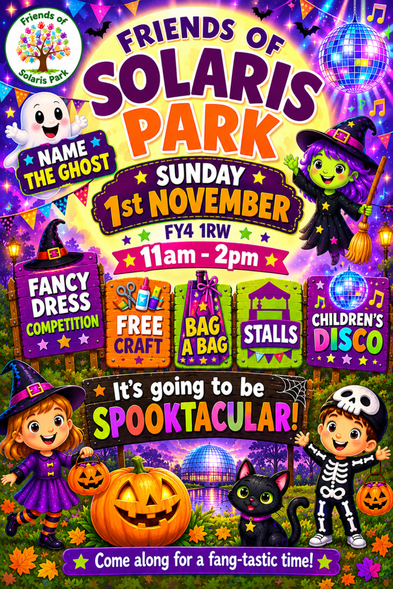 Halloween Fun with Friends of Solaris Park